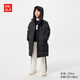 優(yōu)衣庫(kù)童裝男童女童高級(jí)保暖羽絨大衣外套長(zhǎng)款羽絨服25新款478153 09 黑色 130