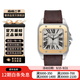 【二手99新】卡地亞(Cartier) 山度士系列 卡地亞手表 自動(dòng)機械 男表 女表 W20072X7 機械-51.1*41.3mm