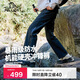 伯希和（Pelliot）[山殼|四季版]硬殼沖鋒褲男女防風(fēng)防水徒步登山褲子11410201黑L