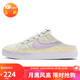 耐克NIKE運板鞋女子一腳蹬COURT LEGACY運動(dòng)鞋HJ3494-151帆白紫38