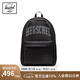 Herschel赫行經(jīng)典系列Classic雙肩包字母學(xué)院風(fēng)30L大容量書(shū)包通勤電腦包 學(xué)院黑