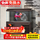 森森（SUNSUN）新品大型底過(guò)濾龍魚(yú)缸生態(tài)水族箱超白玻璃免換水客廳風(fēng)水龍魚(yú)缸 胡桃木色（實(shí)體店同款） 靠墻款120長(cháng)35寬152高（升級底濾+變色燈）