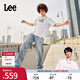 Lee【張凌赫代言】25新品EasyRider寬松中腰闊腿淺藍(lán)男牛仔褲潮流 淺藍(lán)色 32