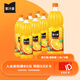 可口可樂(lè )（Coca-Cola） 美汁源 Minute Maid 果粒橙 橙汁果汁飲料 1.8L*6瓶 