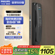 飛利浦（PHILIPS）小藍(lán)盾全自動(dòng)智能門鎖入戶門指紋鎖家用防盜門密碼鎖電子門鎖702W 702W 曜石黑