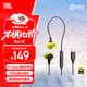 JBL Run 3C入耳式運動(dòng)耳機跑步音樂(lè )有線(xiàn)耳機游戲電競【Run2 升級款】 峽谷綠