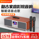 山水（SANSUI）家庭KTV組合音響套裝卡拉OK一體機 回音壁 家庭影院 藍牙家用K歌唱歌電視音響音箱 升級T76S【帶K歌系統】次日達