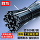 勝為（shengwei）自鎖式尼龍扎帶小號2.5*100mm 電腦主機裝機園藝理線(xiàn)束線(xiàn)捆綁固定器收緊器100根/包CGZ3101G