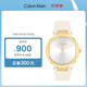 凱文克萊（Calvin Klein）CK手表雅致款皮帶女士腕表女神節(jié)禮物25200254