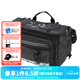 達億瓦（DAIWA） 路亞漁具包 多功能收納大容量雙肩包斜挎包釣魚(yú)腰包 路亞腰包-黑色（32x12x20cm)