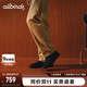 Allbirds【董潔同款】天絲呼吸鞋Tree Runner桉樹(shù)休閑輕便透氣休閑鞋 曜石黑(黑底） 43 /M10 男碼