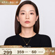 白嵐五谷豐登項鏈925銀精致設計毛衣鏈鎖骨鏈高級感女小眾生日 五谷豐登項鏈