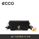 愛步（ECCO）七夕禮物  女包斜挎包 通勤牛皮包包寬帶 中號(hào)方包91078 黑色910782590000