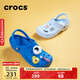 CROCS卡駱馳洞洞鞋貝雅男鞋女鞋輕便耐磨一腳蹬拖鞋休閑鞋|10126 青花瓷藍-4JL 41 /42(260mm)
