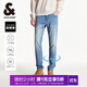 杰克·瓊斯（JACK&JONES）男裝秋冬季牛仔褲男彈力修身褲子男百搭男褲休閑男士牛仔褲四季款 049牛仔藍 第一批 31 175 W31/L30