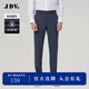 杰帝梵（J.D.V）男裝春夏新品藏青色直筒百搭透氣通勤西褲褲子 藏青 M 175/80B