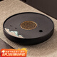 匠序陶瓷茶盤(pán)家用蓄水干泡盤(pán)現(xiàn)代輕奢茶臺(tái)辦公室茶具小托盤(pán) 特大號(hào)黑陶青山飛鳥(niǎo)茶盤(pán) 直徑31