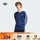 阿迪達斯 （adidas）Originals三葉草男子3-STRIPES LS T經(jīng)典復古運動(dòng)長(cháng)袖圓領(lǐng)T恤 IM9428 L