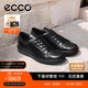 愛(ài)步（ECCO）25年秋季新款牛皮輕奢經(jīng)典休閑板鞋 柔酷60周年525464 黑色42