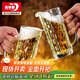 青蘋(píng)果啤酒杯450ml兩只 超大容量冰川精釀扎啤杯會(huì )所KTV家用 為蘇超干杯