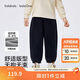 巴拉巴拉balaOne童裝兒童褲子2025秋冬裝男女童加絨長(cháng)褲親子209425108205