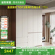 全友家居 現代簡(jiǎn)約加高二門(mén)三門(mén)成品衣柜組合臥室家用收納儲物柜衣櫥