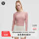lululemon丨All It Takes 女士運動(dòng)長(cháng)袖T恤*羅紋 Nulu? LW3GK5S 朦朧粉 XS /4