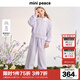 MiniPeace太平鳥(niǎo)童裝秋新女童套裝FBFCF3403 淺藤紫 130cm