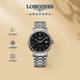 浪琴（LONGINES）瑞士手表 時(shí)尚系列 機(jī)械鋼帶男表L49224526