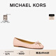 MICHAEL KORS邁克高仕 MK Nori 女士蝴蝶結 加寬版 平底芭蕾舞鞋 粉色 085 37 7.0