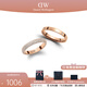 丹尼爾惠靈頓（DanielWellington）明星同款 dw情侶戒指 星耀+經(jīng)典系列情侶對戒 生日禮物 星耀玫瑰金+星辰-聯(lián)系客服備注