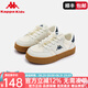 Kappa Kids卡帕童鞋低幫板鞋2025春秋季新款網(wǎng)布透氣百搭休閑鞋子 米藍 35碼 適合腳長224mm