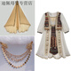儷韻小屋（LiYunHouSe）絲路明珠女童漢服春秋西域風(fēng)情公主異域兒童五十六個(gè)民族風(fēng)連衣裙 絲路明珠長(cháng)袖連衣裙+頭紗 100