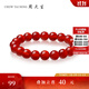 周大生紅瑪瑙手鏈黑瑪瑙經(jīng)典幸運手串情侶送女友生日禮物 紅瑪瑙（珠子直徑8mm）