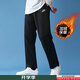 耐克（NIKE）男褲子 2025夏秋季款黑色長(cháng)褲跑步透氣舒適運動(dòng)褲寬松休閑褲衛褲 BV2708-010/加絨/曬圖退5 XL (180/84A)