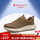 夢(mèng)特嬌（MONTAGUT）休閑男鞋2025秋冬新款頭層牛皮輕量化徒步登山鞋男防滑運動(dòng)皮鞋男 黃色（皮鞋碼） 41