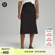 lululemon丨City Sleek 女士高腰半身裙 LW8ALKS 黑色 27