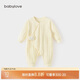 babylove嬰兒連體衣春秋季初生兒寶寶和尚服新生兒衣服滿月哈衣秋裝
