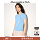 ABERCROMBIE & FITCH【經(jīng)典小麋鹿】女裝25夏季美式百搭圓領短袖T恤KI139-5273 藍色（藏青色小麋鹿） XS (160/84A)