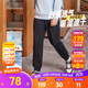 安踏兒童褲子男女大小童裝25秋冬炫干科技針織運動(dòng)長(cháng)褲百搭休閑運動(dòng)褲 【舒適炫干】基礎黑-1 160