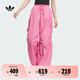 adidas工裝風(fēng)經(jīng)典寬松運(yùn)動(dòng)褲女秋季阿迪達(dá)斯官方三葉草JD1126   淺玫紅色   L