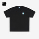 UNDEFEATED五條杠官方冬季新品LOGO設計款短袖T恤 黑色 L