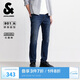 杰克·瓊斯（JACK&JONES） 男裝秋季牛仔褲修身版型時尚潮流多口袋水洗貓須牛仔褲225332077