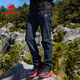 猛犸象（MAMMUT）Clion 男士戶外彈性防風保暖松緊腰帶抓絨軟殼褲 黑色【紅標】 XL