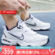 耐克（NIKE）男鞋女鞋AIR MONARCH IVM2K氣墊運動(dòng)鞋休閑鞋老爹鞋跑步鞋 415445-102 男女同款 藍白 38