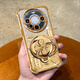 御高電鍍防摔適用【華為mate60Pro】風(fēng)生水起旋轉支架多功能手機殼 【金色】風(fēng)聲水起+漸變金色閃粉+風(fēng)生水起支架 【華為】mate60Pro