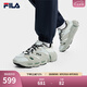 斐樂（FILA）官方男鞋ET老爹鞋運動鞋2025春新款異行鞋復(fù)古厚底休閑鞋 冰淇淋綠/瑪瑙灰-IA 41