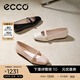 愛(ài)步（ECCO）芭蕾舞鞋女 25年倪妮同款時(shí)尚百搭瑪麗珍淺口單鞋 舞悅234303 HL 石灰色23430301378 36