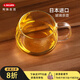 Kinto玻璃杯茶杯日本品牌透明耐熱水杯辦公室泡茶杯一體式過(guò)濾茶壺 【人氣推薦】手柄杯350ml