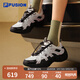 FILA FUSION斐樂(lè )潮牌女鞋2025夏季新款網(wǎng)面透氣運動(dòng)鞋女脊骨鞋2 白中白/影黑灰-BD 39